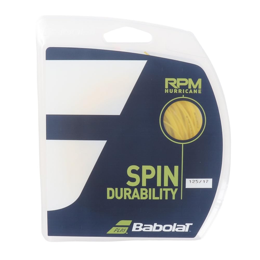 Amazon | バボラ（BABOLAT） 硬式テニスストリング RPM HURRICANE 125